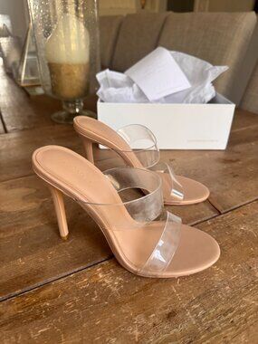 Covet Bella Nude Heel - Size EU 38 - US 6.5 / 7